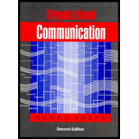 Organizational Communication  Theory and Practice