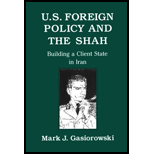 U. S. Foreign Policy and the Shah