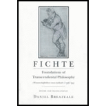 Fichte  Foundations of Transcendental Philosophy