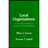 Local Organizations  Intermediaries in Rural Development