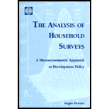 Analysis of Household Surveys