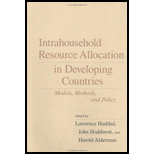 Intrahousehold Resource Allocation In