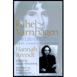 Rahel Varnhagen  The Life of a Jewess