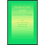 Productive Aging Concepts and Challenges