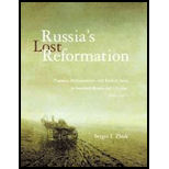 Russias Lost Reformation