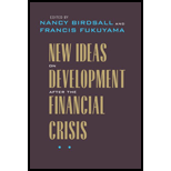 New Ideas on Development after the Financial Crisis