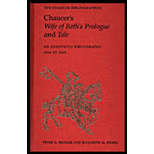 Chaucers Wife of Baths Prologue and Tale