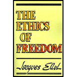 Ethics of Freedom