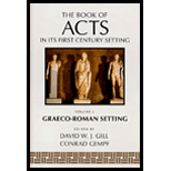 Books of Acts in Graeco Roman Setting