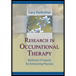 Research in Occupational Therapy