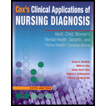 Coxs Clinical Application of Nursing Diagnosis  Adult, Child, Womens, Mental Health, Gerontic, and Home