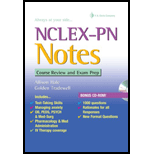 NCLEX PN Notes  Course Review and Exam Prep   With CD