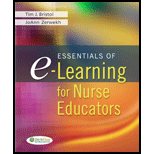 Essentials of E Learning for Nurse Educators