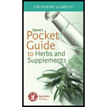 Daviss Pocket Guide to Herbs and Supplements