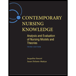 Contemporary Nursing Knowledge 3RD 13 Edition, by Jacqueline Fawcett - ISBN 9780803627659