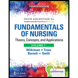 Fundamentals of Nursing Volume 1   With Access 4TH 20 Edition, by Wilkinson - ISBN 9780803676862