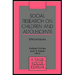 Social Research on Children and Adolescents