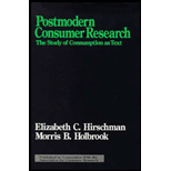 Postmodern Consumer Research  The Study of Consumption as Text