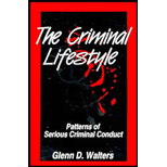 Criminal Lifestyle  Understanding Patterns of Criminal Conduct