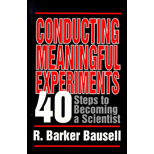 Conducting Meaningful Experiments  40 Steps to Becoming a Scientist