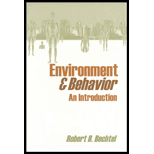 Environment and Behavior Research  An Introduction