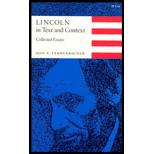 Lincoln in Text and Context  Collected Essays