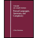 Theory of Computation  Formal Languages, Automata and Complexity