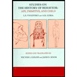 Studies on the History of Behavior  Ape, Primitive, and Child