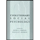 Evolutionary Social Psychology