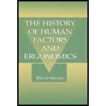 History of Human Factors and Ergonomics