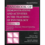 Handbook Demonstrations And Activities in theTeaching of Psycology