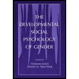 Developmental Social Psychology of Gender