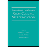 International Handbook of Cross Cultural Neuropsychology