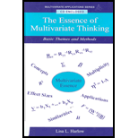 Essence of Multivariate Thinking   With CD