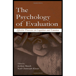 Psychology of Evaluation