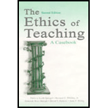 Ethics of Teaching  A Casebook