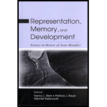 Representation, Memory, and Development