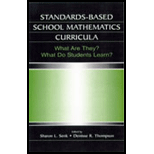 Standards   Based School Mathematics Curricula