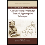 Handbook of Clinical Scoring Systems for Thematic Apperceptive Techniques