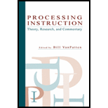 Processing Instruction