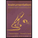 Instrumentation  An Introduction for Students in the Speech and Hearing Sciences