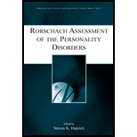 Rorschach Assessment of Personality