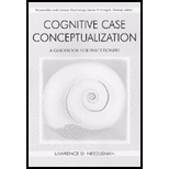 Cognitive Case Conceptualization