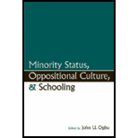 Minority Status, Oppositional Culture