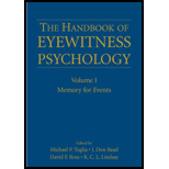 Handbook of Eyewitness Psychology, Volume 1