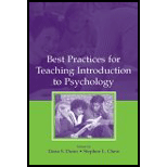 Best Practices for Teaching Intro. to Psycho.