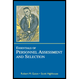 Essentials of Personnel Assessment and Selection