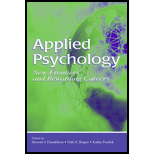 Applied Psychology  New Frontiers and Rewarding Careers