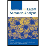 Handbook of Latent Semantic Analysis