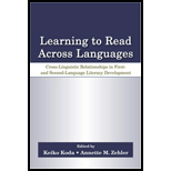 Learning to Read Across Languages